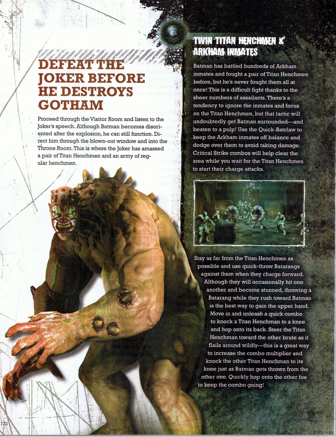 Bestiary-focused page from the strategy guide