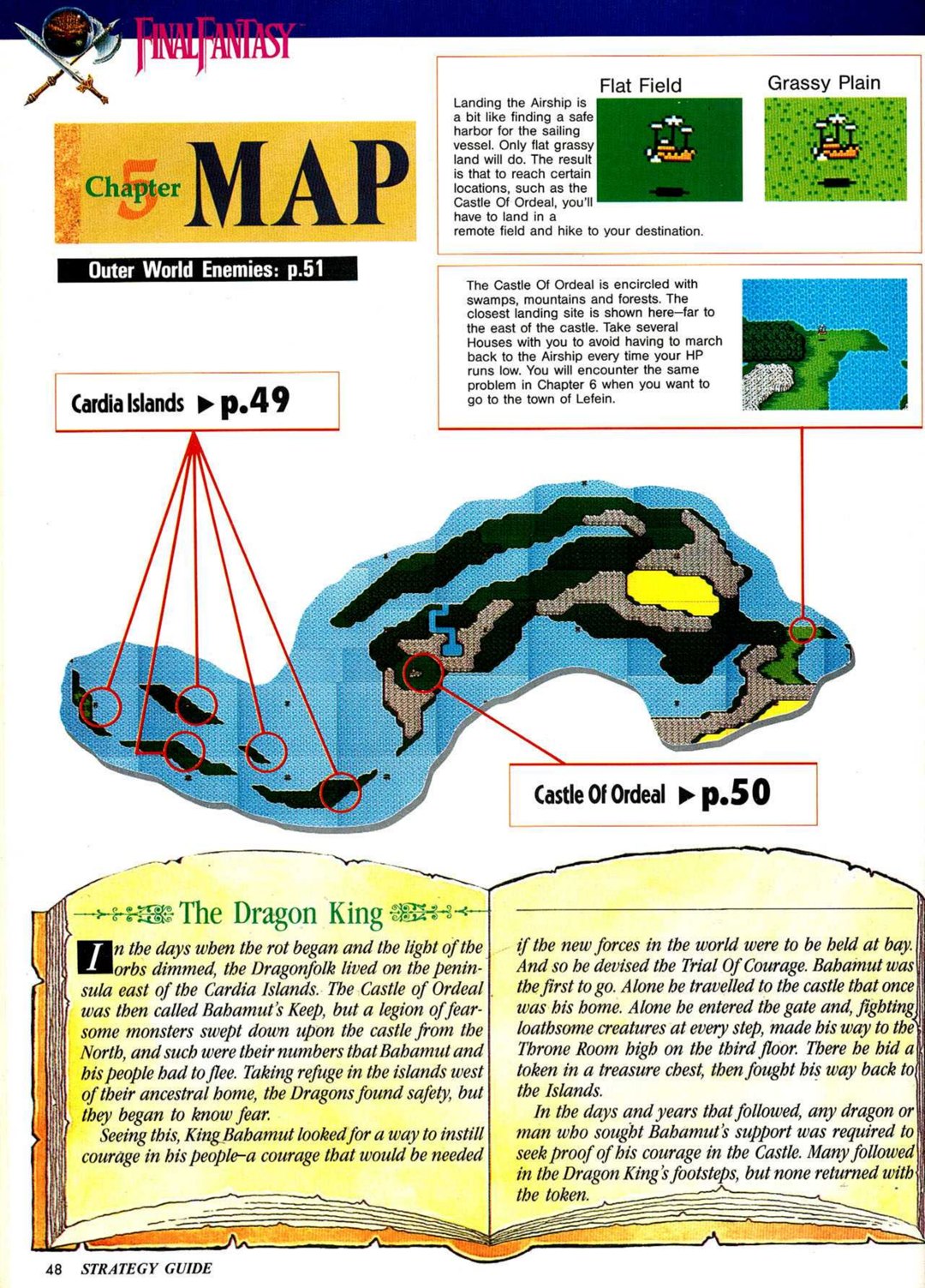 Dungeon floor context with tactical route options