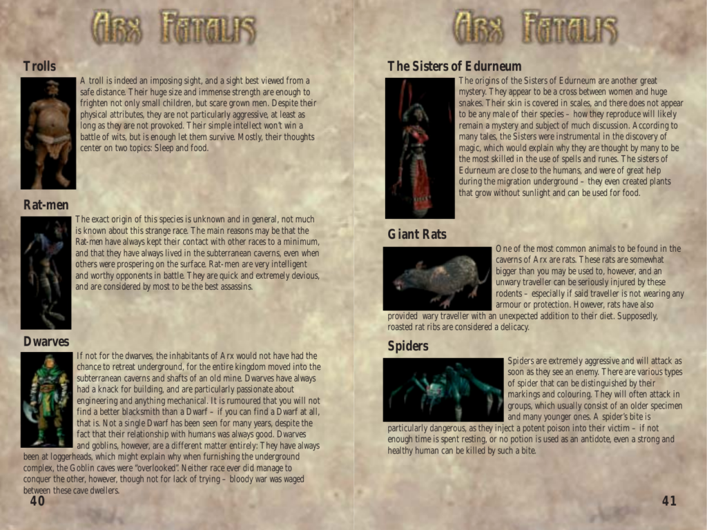 Arx Fatalis Controls: The Good, The Bad, and The Frustrating