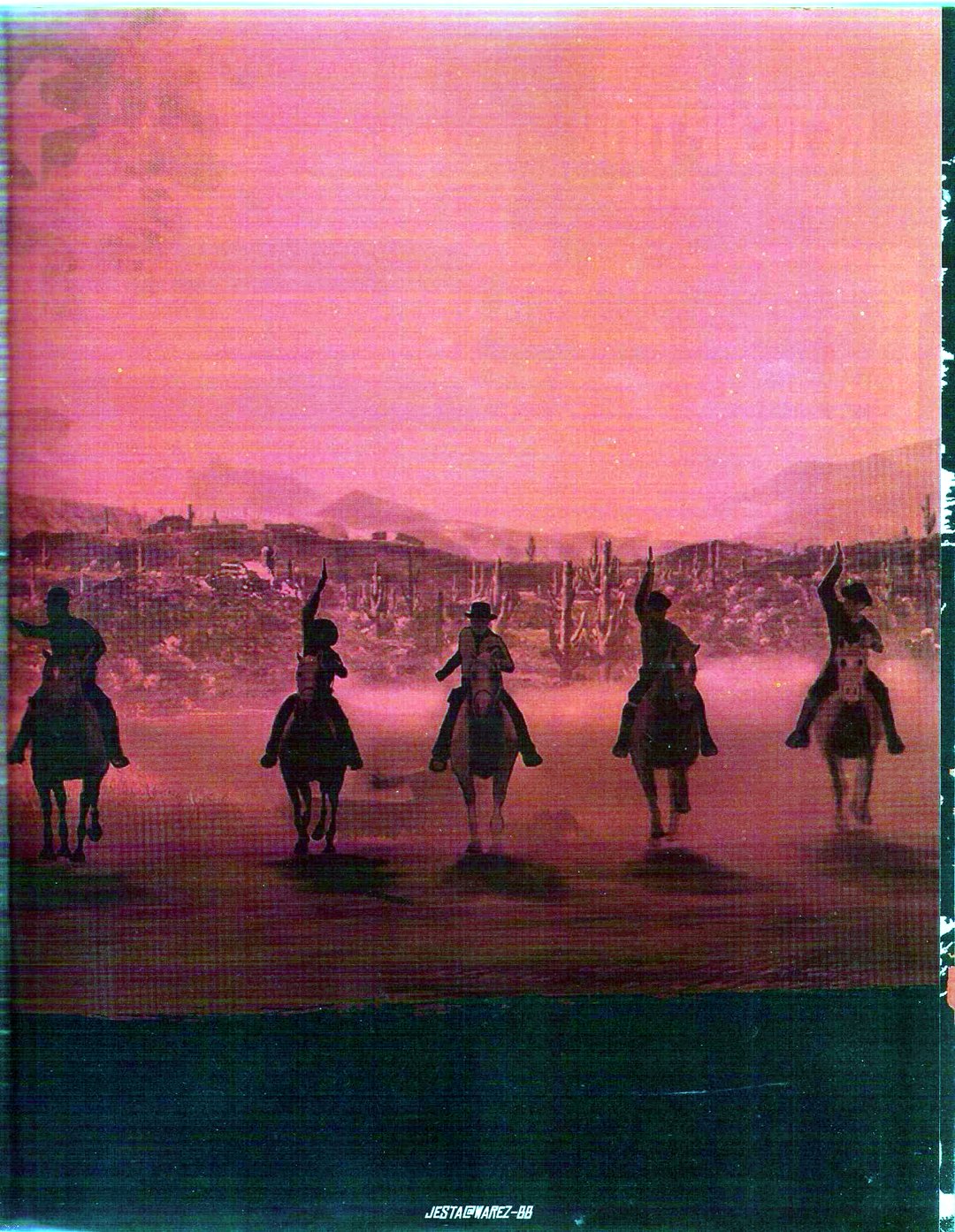 Iconic Red Dead Redemption key art and tone reference