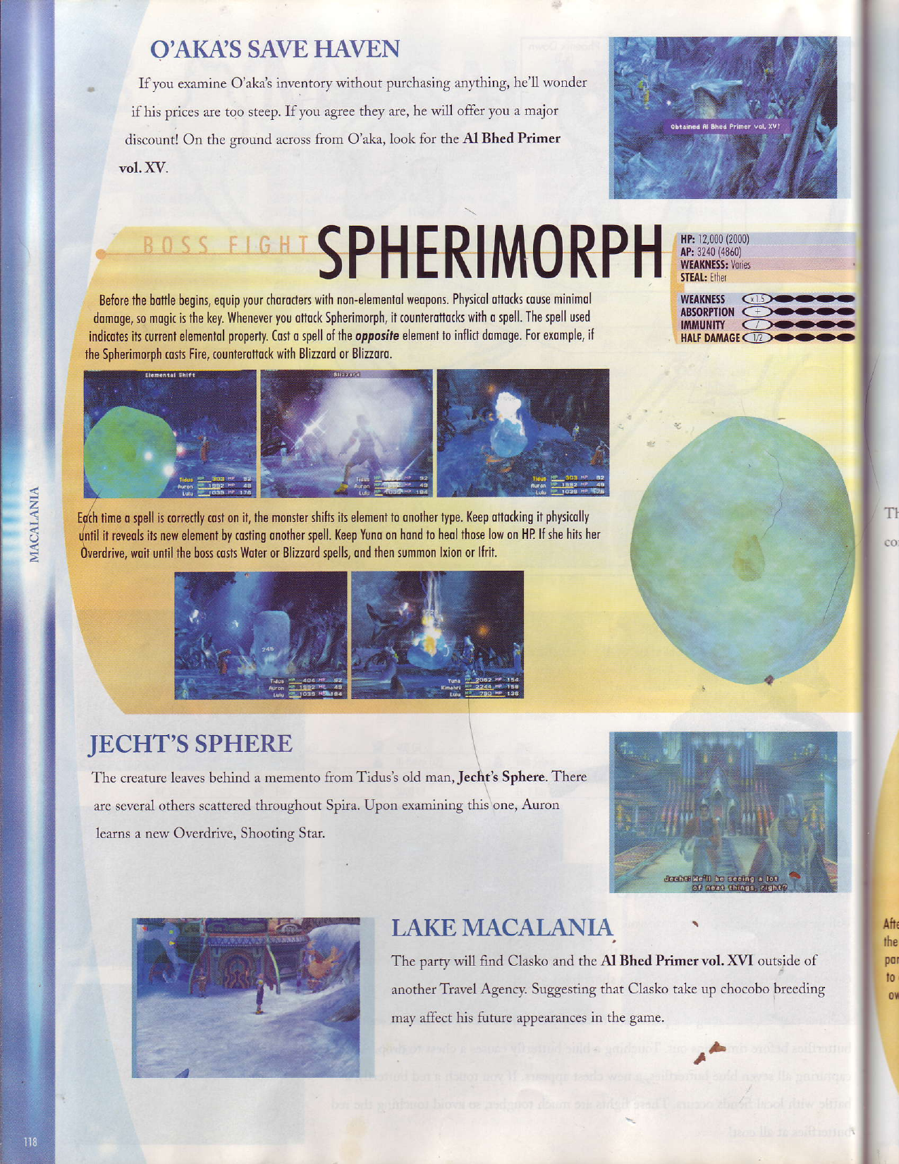 Final Fantasy X battle reference image