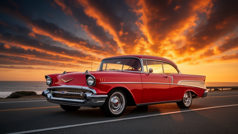 Retro Car Ads and the Visual Grammar of the Open Road