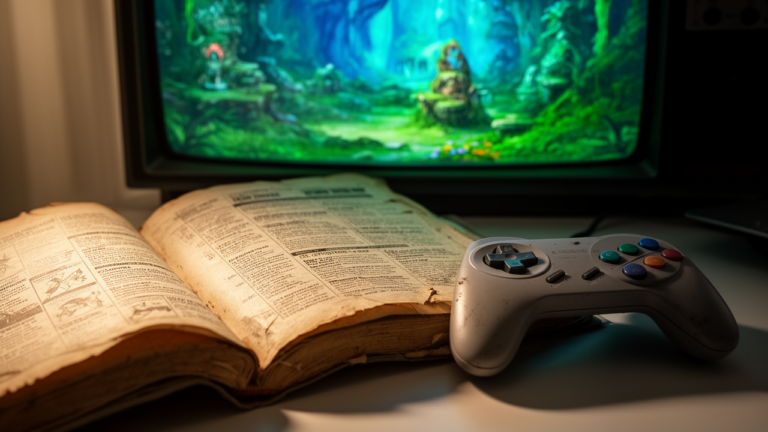 Retro Game Manuals: Why They Were Part of Play