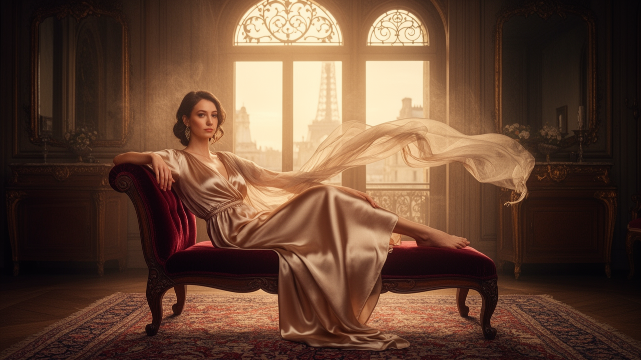 retro perfume ads body image for 3. They made luxury feel atmospheric rather than material