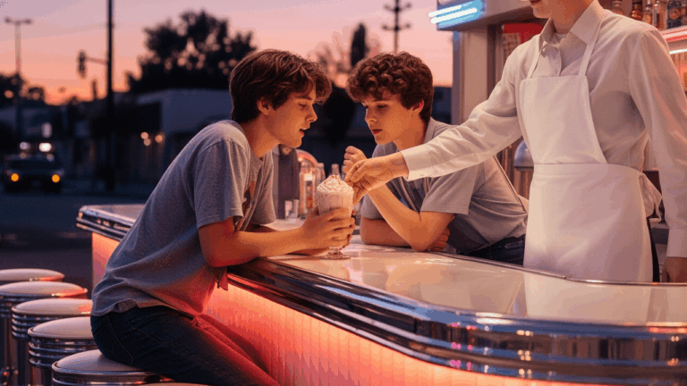 How Soda Fountain Ads Sold Belonging by the Glass