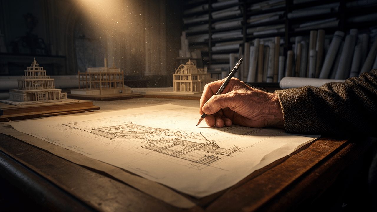 wide establishing scene supporting The difference between a cheap reveal and an earned twist