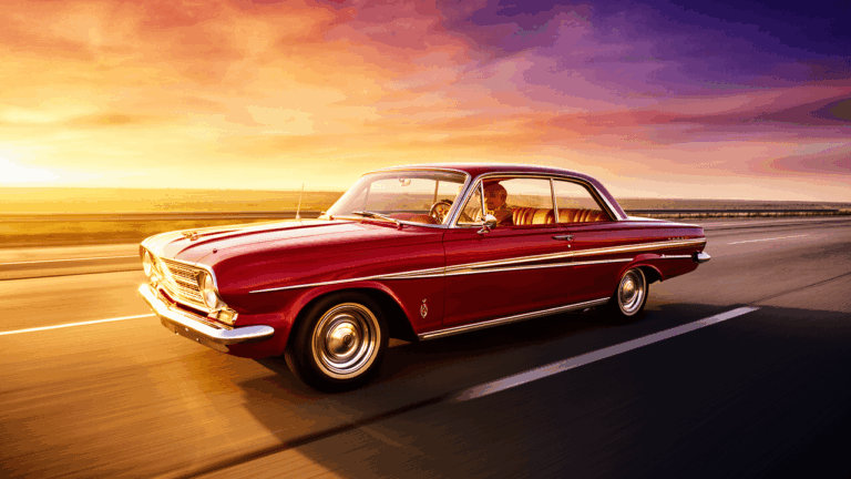 Chrome, Motion Blur, and the Dream of the Highway: Retro Car Ads
