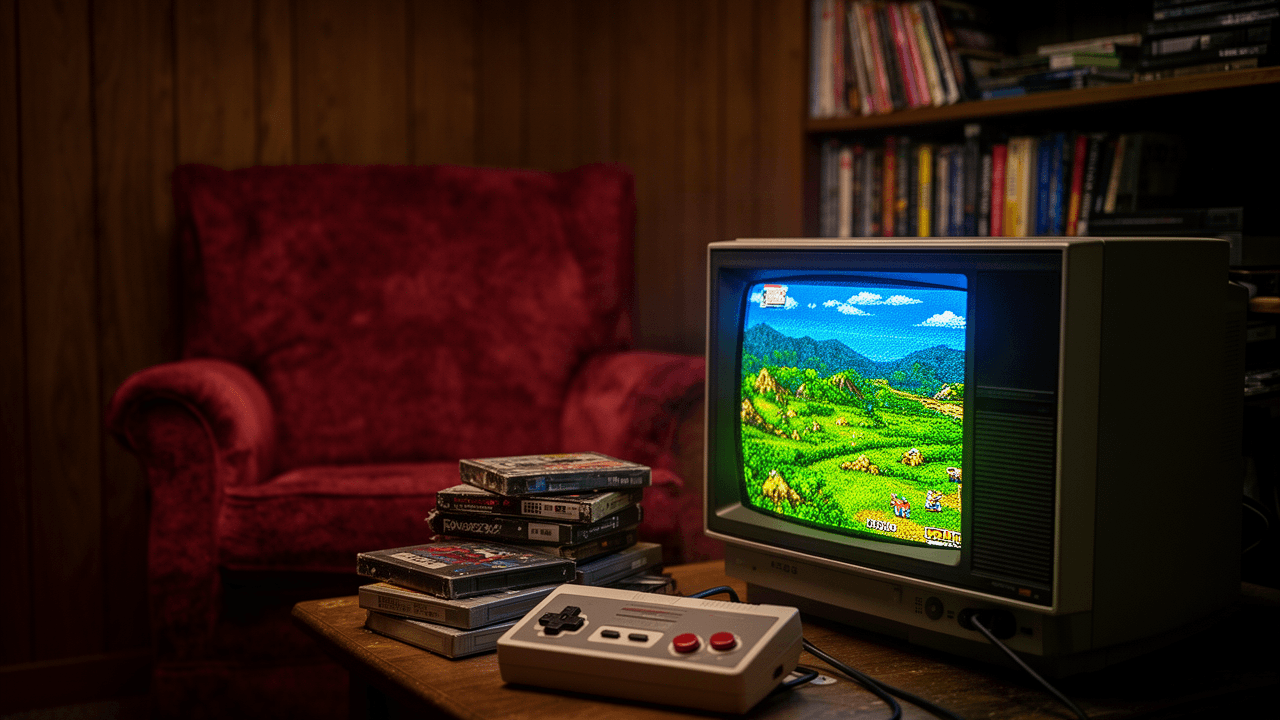 wide establishing scene supporting In RPGs and strategy games